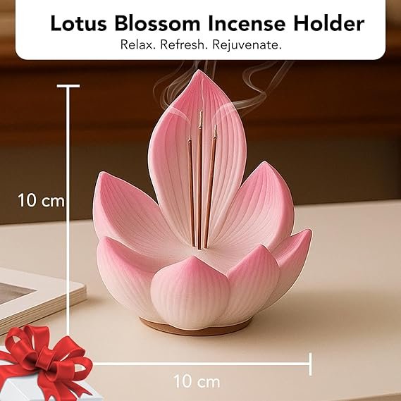 Ekhasa Resin Agarbatti Stand with Ash Catcher | Back Flow Incense Stick Holder Agarbati Stand | Dhoop Dhani Luban Oothupathi Agarbati Agarbathi Udbatti Agarbattee Agarbakthi Pathi Stand for Pooja - Image 2